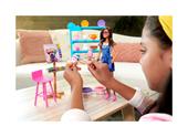 Barbie - Studio d'arte Creatività e Relax, include bambola Barbie con oltre 25 accessori e pasta da modellare