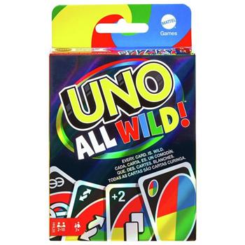 Mattel Games-UNO All Wild, Gioco di Carte per Famiglie e Bambini 7+ Anni, HHL33  Mattel 2022 | Libraccio.it