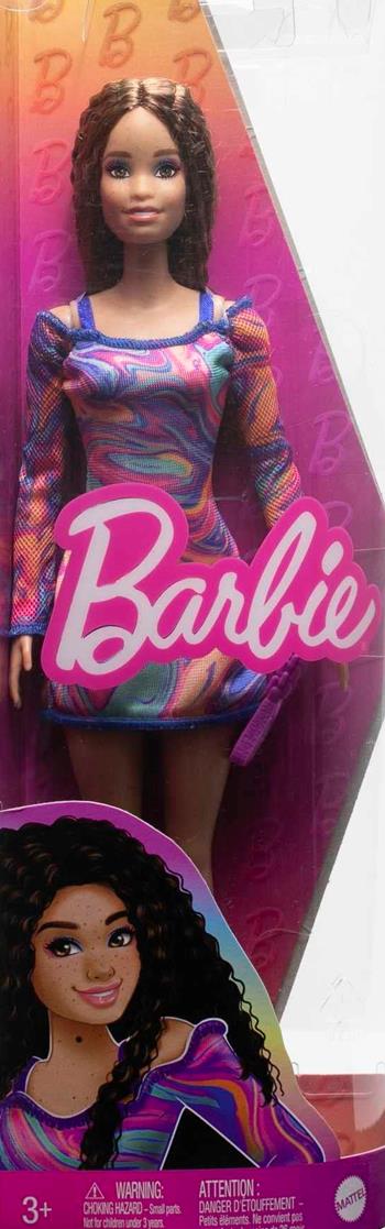 Barbie Fashionistas Vestito Azzurro Latina  Barbie 2023 | Libraccio.it