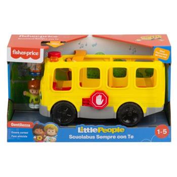 Little People Scuolabus Sempre con Te, veicolo giocattolo a spinta, con musica, per bambini 12+mesi  Fisher Price 2023 | Libraccio.it