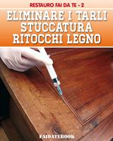   Eliminare i tarli - Stuccatura - Ritocchi legno