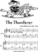   The Thunderer Beginner Piano Sheet Music