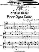 Arabian Dance Peer Gynt Suite Beginner Piano Sheet Music Tadpole Edition