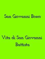   Vita di San Giovanni Battista