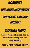   Romance Eine Kleine Nachtmusik Beginner Piano Sheet Music