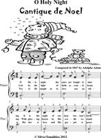   O Holy Night Easiest Piano Sheet Music