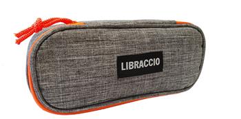 Astuccio Libraccio ovale grigio-arancio  Libraccio 2020 | Libraccio.it
