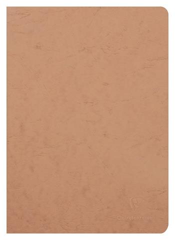 Age Bag Quaderno A4 a punto metallico 21x29,7cm, 96 pagine, a pagine bianche Cognac  Clairefontaine 2023 | Libraccio.it