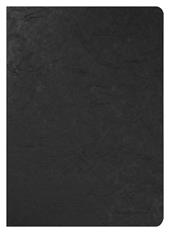 Age Bag Quaderno A4 a punto metallico 21x29,7cm, 96 pagine, a pagine bianche Nero