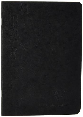 Age Bag Quaderno A5 a punto metallico 14,8x21cm, 96 pagine, a pagine bianche Nero  Clairefontaine 2023 | Libraccio.it