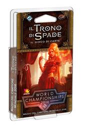 Il Trono di Spade LCG 2nd Ed. Mazzo del Campione Mondiale 2016. Gioco da tavolo