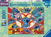Ravensburger - Puzzle Disney Stitch, 100 Pezzi XXL, Et&#224; Raccomandata 6+ Anni