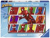 Ravensburger - Puzzle Spiderman, Collezione 125 Giant Pavimento, 125 Pezzi, Et&#224; Raccomandata 6+ Anni