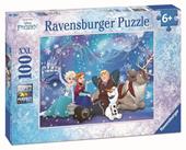 Ravensburger - Puzzle Frozen C, 100 Pezzi XXL, Et&#224; Raccomandata 6+ Anni