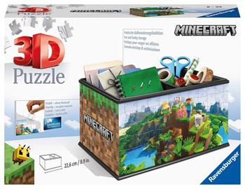 Ravensburger - 3D Puzzle Storage Box Minecraft, 216 Pezzi, 8+ Anni  Ravensburger 2022 | Libraccio.it