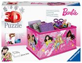 Ravensburger - 3D Puzzle Barbie Storage Box, 216 Pezzi, Include Accessori, 8+ Anni