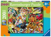 Ravensburger - Puzzle Scooby Doo, 200 Pezzi XXL, Et&#224; Raccomandata 8+ Anni