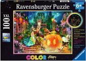 Ravensburger - Puzzle Cenerentola, 100 Pezzi XXL, Et&#224; Raccomandata 6+ Anni