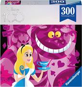 Ravensburger - Puzzle Disney Alicia, 300 Pezzi, 8+, Limited edition Disney 100