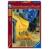 Ravensburger - Puzzle Van Gogh: Caff&#232; di Notte, Art Collection, 1000 Pezzi, Puzzle Adulti