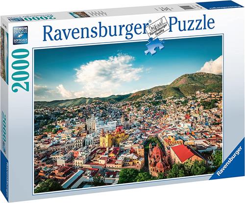 Ravensburger - Puzzle Messico e i suoi colori, 2000 Pezzi, Puzzle