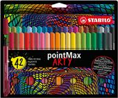 Fineliner Premium - STABILO pointMax - ARTY - Astuccio da 48 - Colori assortiti