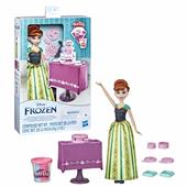 Hasbro Disney Frozen - Dolce Dessert, playset realizza torte Play-Doh, include fashion doll