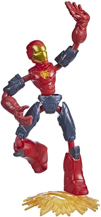 Hasbro Marvel Avengers - Bend and Flex Missions, Iron Man Fire Mission, action figure pieghevole da 15 cm  Hasbro 2022 | Libraccio.it