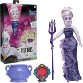 Hasbro Disney Villains - Ursula, fashion doll con accessori e vestiti rimovibili
