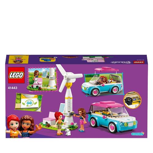 LEGO Friends 41443 L'Auto Elettrica di Olivia, Macchinina Giocattolo,  Giochi per Bambina e Bambino dai 6 Anni in su LEGO 2021