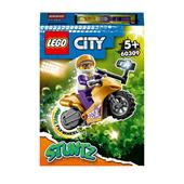 LEGO City Stuntz Stunt Bike dei Selfie, Moto Giocattolo con Funzione "Carica e Vai", Idea Regalo per Bambini dai 5 Anni, 60309