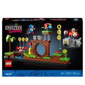 LEGO Ideas 21331 Sonic the Hedgehog - Green Hill Zone, Modello da Costruire per Adulti, Cultura Pop Anni 90, Dr. Eggman