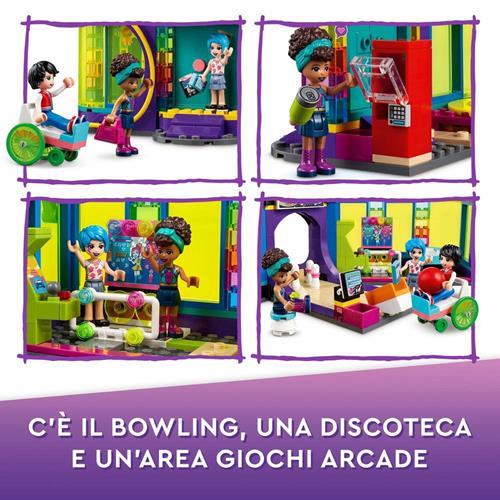 LEGO Friends 41708 Arcade Roller Disco, Mini Bambolina Andrea, Idea Regalo,  Giochi per Bambine e Bambini dai 7 Anni LEGO 2022