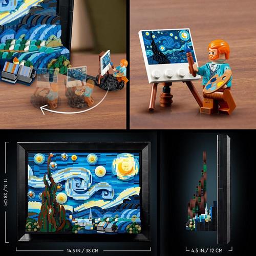 LEGO Ideas 2133 Vincent van Gogh - Notte stellata - Collezionismo In  vendita a Cuneo