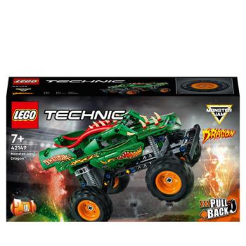 LEGO Technic 42149 Monster Jam Dragon, Set 2 in 1 con Pull-Back, Auto Offroad Monster Truck e Macchina Giocattolo Buggy  LEGO 2022 | Libraccio.it