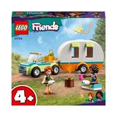 LEGO Friends 41726 Vacanza in Campeggio, Camper Giocattolo e Macchina, Giochi per Bambina e Bambino 4+ Anni, Idea Regalo