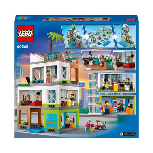 LEGO City 60365 Condomini Modular Building Set con Stanze Combinabili e 6  Minifigure Regalo Compleanno per Bambini 6+ Anni LEGO 2023
