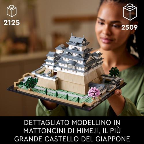LEGO Architecture 21060 Castello di Himeji Kit Modellismo Adulti Collezione  Monumenti Albero Ciliegio in Fiore da Costruire LEGO 2023