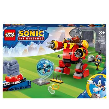 LEGO Sonic the Hedgehog 76993 Sonic vs. Robot Death Egg del Dr. Eggman, Gioco per Bambini 8+ Anni con Sfera della Velocit&#224;  LEGO 2023 | Libraccio.it