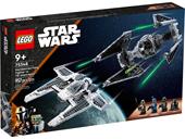 LEGO Star Wars (75348). Fang Fighter mandaloriano vs TIE Interceptor