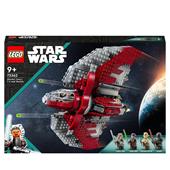 LEGO Star Wars 75362 Shuttle Jedi T-6 di Ahsoka Tano, Astronave Giocattolo con 4 Minifigure, Regalo della Serie Ahsoka