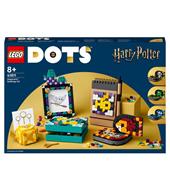 LEGO DOTS 41811 Kit da Scrivania di Hogwarts, Accessori Scrivania di Harry Potter con 2 Portagioie, Portafoto e Toppa Adesiva