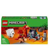 LEGO Minecraft (21255). Agguato nel portale del Nether