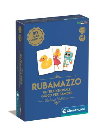 Clementoni: Ricreativi Giochi Di Carte Rubamazzo Deluxe  Clementoni 2023 | Libraccio.it