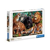 Puzzle Wild Cats - 500 pezzi