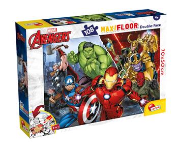 Marvel Puzzle Df Maxi Floor 108 Avengers  Lisciani 2023 | Libraccio.it