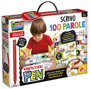 Montessori Pen Scrivo 100 Parole  Lisciani 2023 | Libraccio.it