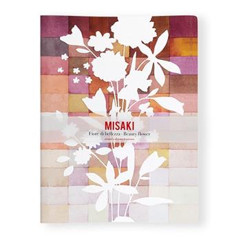 Quaderno punto singer Misaki neutro a pagine bianche. Fiore bianco  Alfabet 2017 | Libraccio.it