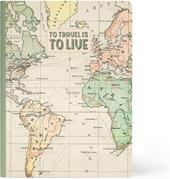 Notebook - Quaderno - Large Lined - Travel