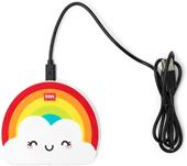 Caricabatterie Wireless per Smartphone Legami, Super Fast Wireless Charger Rainbow